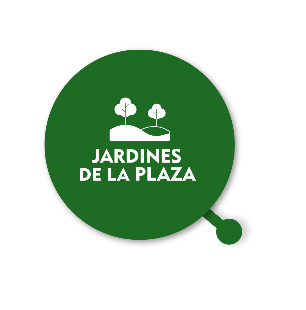 Jardines de la plaza